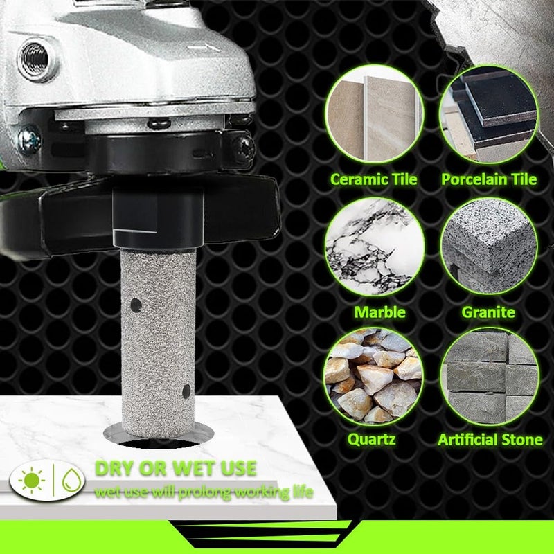 FACHLICH 20mm Diamond Milling Bits for Porcelain Ceramic Marble Granite Existing Holes Enlarging Shaping - Image 3